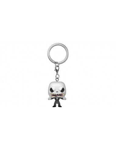 JACK SKELLINGTON SCARY FACE POCKET POP KEYCHAIN