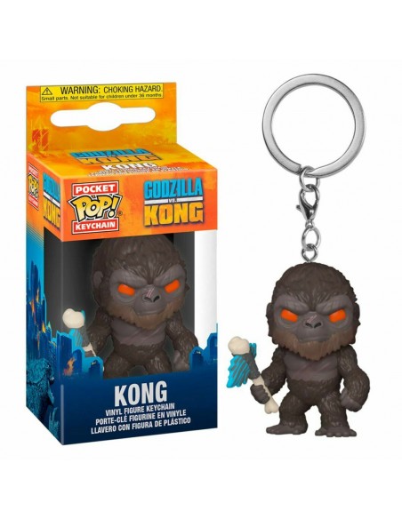 GODZILLA VS KONG KING KONG W/AXE POCKET POP KEYCHAIN