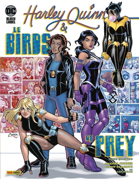 HARLEY QUINN E LE BIRDS OF PREY 4 - DC BLACK LABEL