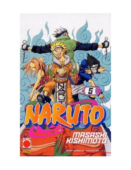 NARUTO 5 - PLANET MANGA RISTAMPA 58