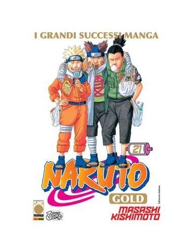 NARUTO GOLD 21  MANGA GOLD