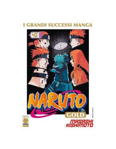 NARUTO GOLD 45  MANGA GOLD