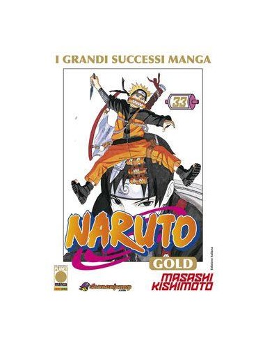 NARUTO GOLD DELUXE 33  MANGA GOLD 33