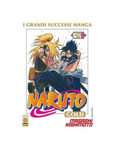 NARUTO GOLD DELUXE 40  MANGA GOLD 40