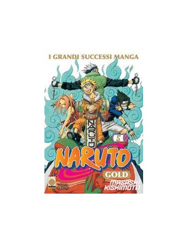 NARUTO GOLD DELUXE 5  MANGA GOLD 5
