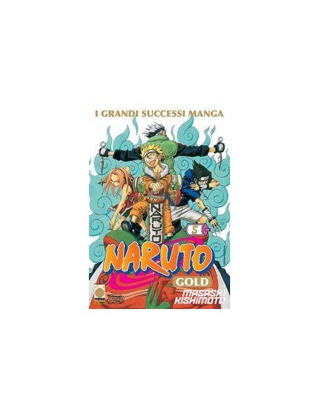 NARUTO GOLD DELUXE 5  MANGA GOLD 5