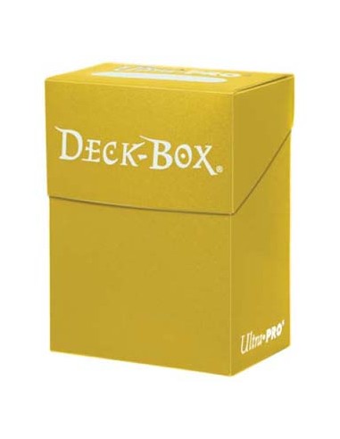 PORTA MAZZO DECK BOX SOLID GIALLO