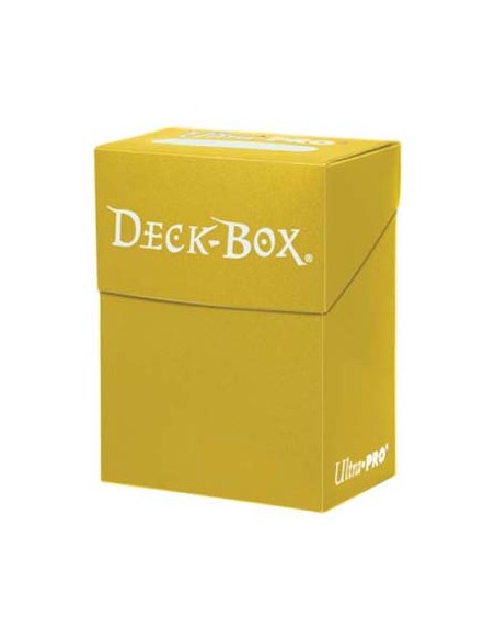 PORTA MAZZO DECK BOX SOLID GIALLO