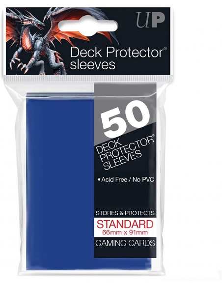 ULTRA PRO DECK PROTECTOR STANDARD SLEEVES (50) - BLU