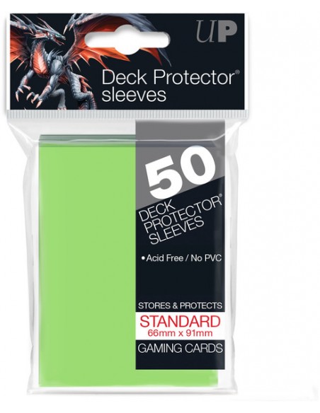 ULTRA PRO DECK PROTECTOR STANDARD SLEEVES (50)  VERDE ACIDO