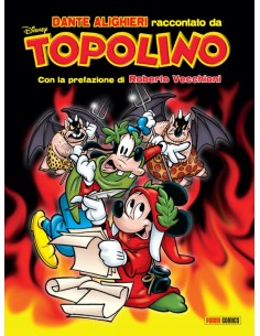 TOPOLIBRO DANTE ALIGHIERI RACCONTATO DA TOPOLINO - DISNEY...