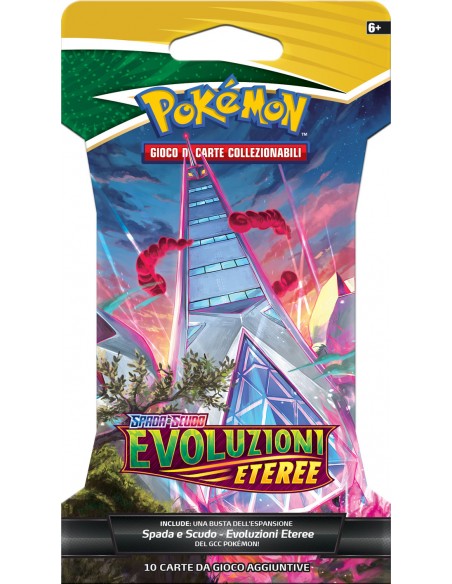 POKEMON EVOLUZIONI ETEREE BUSTA PAPER SLEEVE
