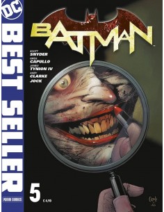 BATMAN DI SCOTT SNYDER E GREG CAPULLO 5 - RISTAMPA - DC...