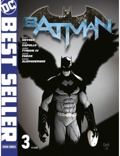 BATMAN DI SCOTT SNYDER E GREG CAPULLO 3 - RISTAMPA - DC...