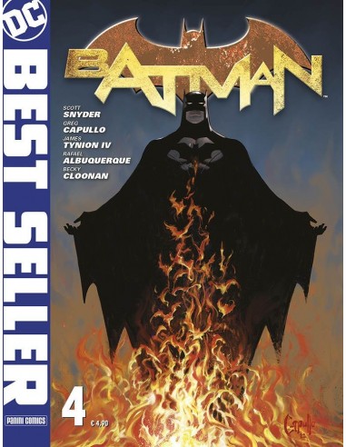BATMAN DI SCOTT SNYDER E GREG CAPULLO 4 - RISTAMPA - DC BEST SELLER