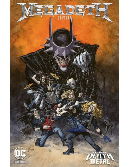 DC CROSSOVER 7 - VARIANT BAND EDITION - BATMAN: DEATH METAL VARIANT BAND EDITION 1