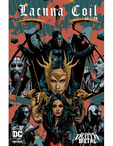 DC CROSSOVER 9 - VARIANT BAND EDITION - BATMAN: DEATH METAL VARIANT BAND EDITION 3