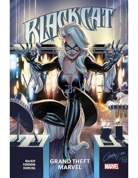 BLACK CAT VOL. 1 - GRAND THEFT MARVEL - MARVEL COLLECTION