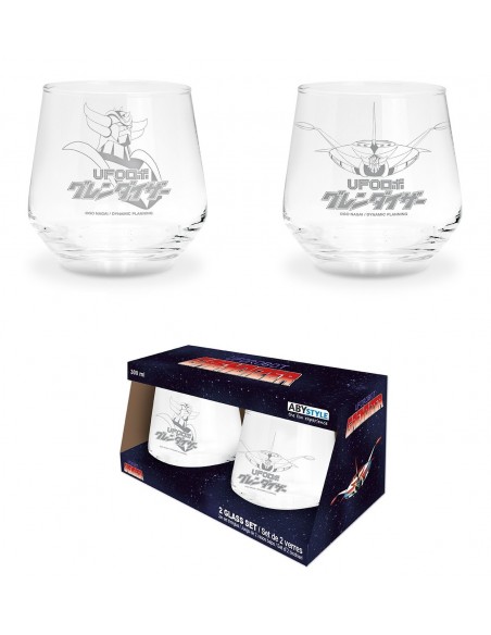 GRENDIZER GLASS SET