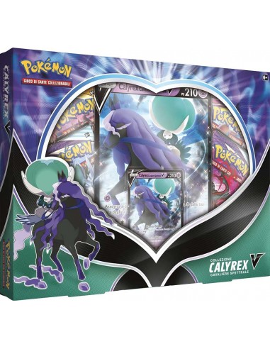 POKEMON CALYREX V CAVALIERE SPETTRALE BOX