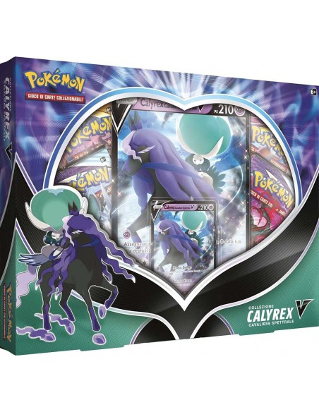 POKEMON CALYREX V CAVALIERE SPETTRALE BOX