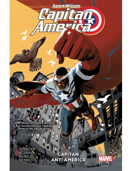 CAPITAN AMERICA SAM WILSON VOL. 1  CAPITAN ANTI AMERICA - MARVEL COLLECTION