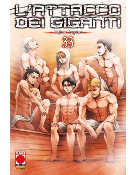 L`ATTACCO DEI GIGANTI 33 VARIANT SAUNA