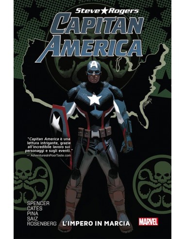 CAPITAN AMERICA STEVE ROGERS VOLUME 2  L`IMPERO IN MARCIA - MARVEL COLLECTION