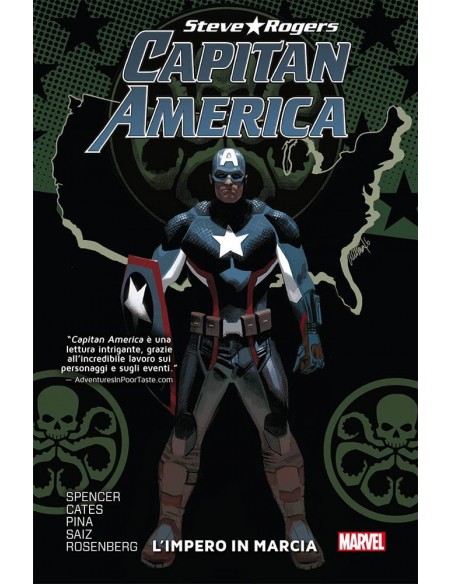 CAPITAN AMERICA STEVE ROGERS VOLUME 2  L`IMPERO IN MARCIA - MARVEL COLLECTION