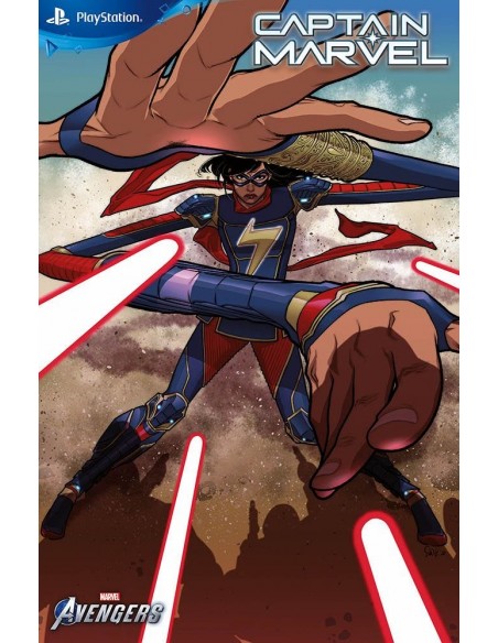 CAPTAIN MARVEL 16 - VARIANT SQUARE ENIX MARVEL`S AVENGERS - CAPTAIN MARVEL 16