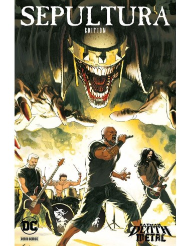 DC CROSSOVER 11 - VARIANT BAND EDITION - BATMAN: DEATH METAL VARIANT BAND EDITION 5