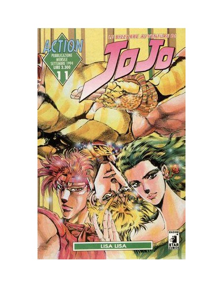 LE BIZZARRE AVVENTURE DI JO JO 11 - ACTION 11