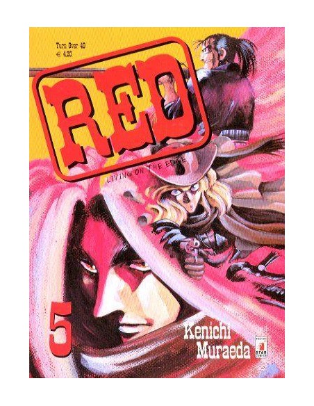 RED LIVING ON THE EDGE 5 - TURN OVER 40