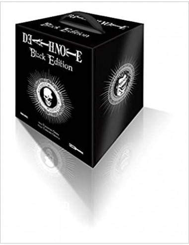 DEATH NOTE BLACK EDITION COFANETTO VUOTO SECONDA RISTAMPA - (contiene DEATH NOTE GUIDA ALLA LETTURA)