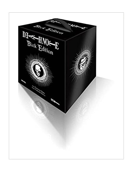DEATH NOTE BLACK EDITION COFANETTO VUOTO SECONDA RISTAMPA - (contiene DEATH NOTE GUIDA ALLA LETTURA)