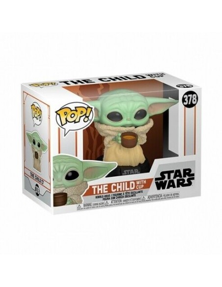 STAR WARS - THE MANDALORIAN - THE CHILD WITH CUP - POP 378