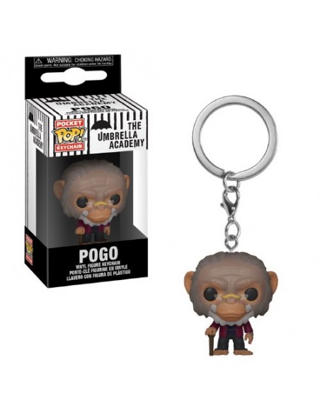 THE UMBRELLA ACADEMY POGO POCKET POP KEYCHAIN