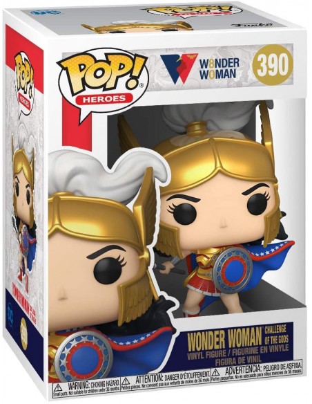 WONDER WOMAN 80TH CHALLENG OF THE GODS - POP 390